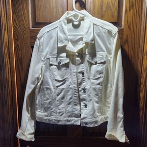 White Denim Jacket